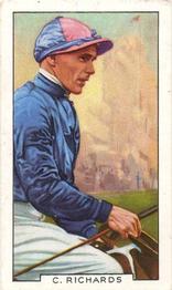 1936 Gallaher Famous Jockeys #4 Cliff Richards Front
